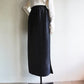 90s Black Nylon Skirt Made in USA