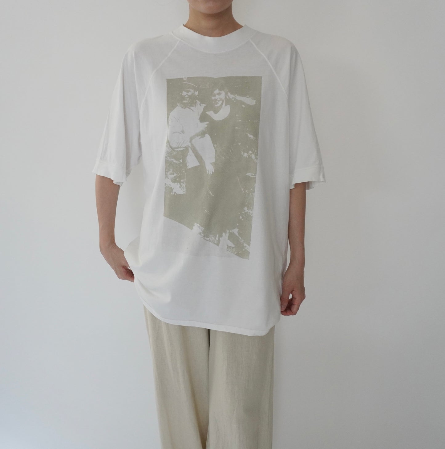 90s EURO Photo Printed T-shirt