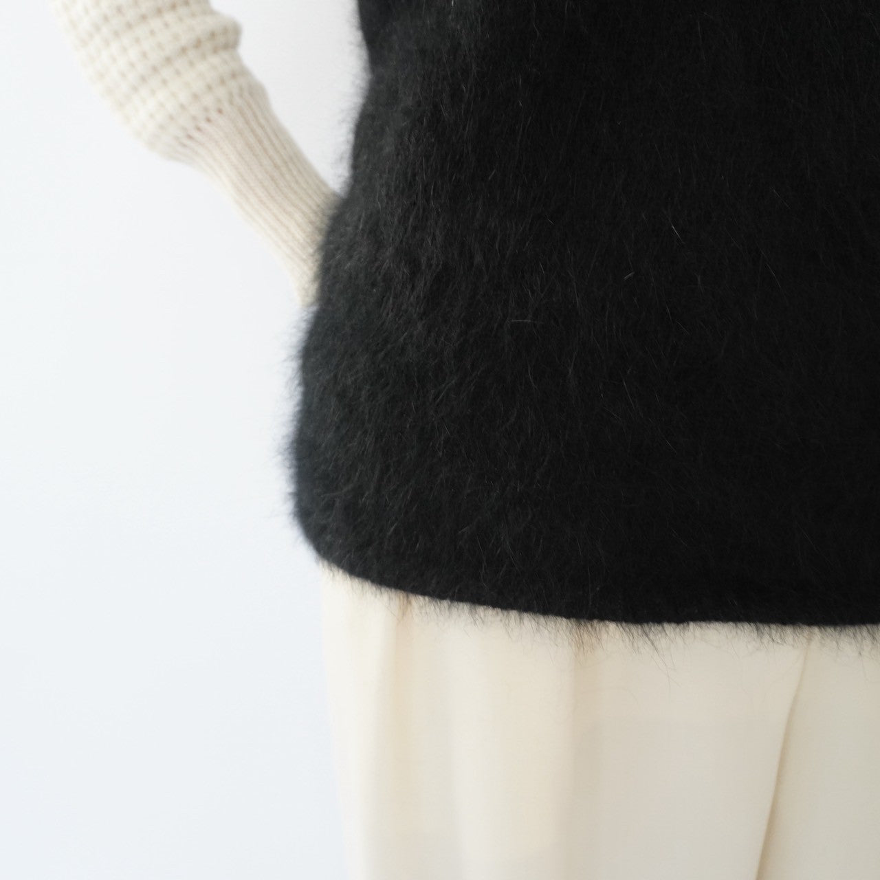 90s Angora Sleeveless Knit Top
