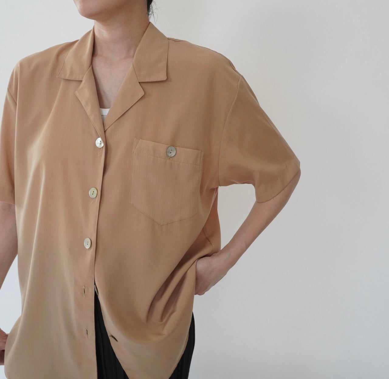90s Beige Shirt
