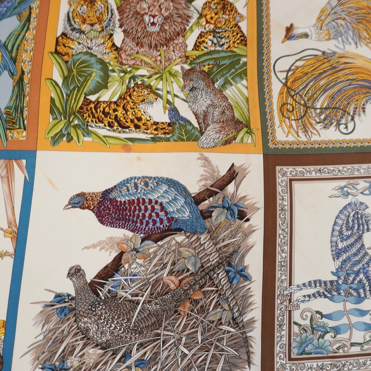"Salvatore Ferragamo"Silk Scarf Made in Italy