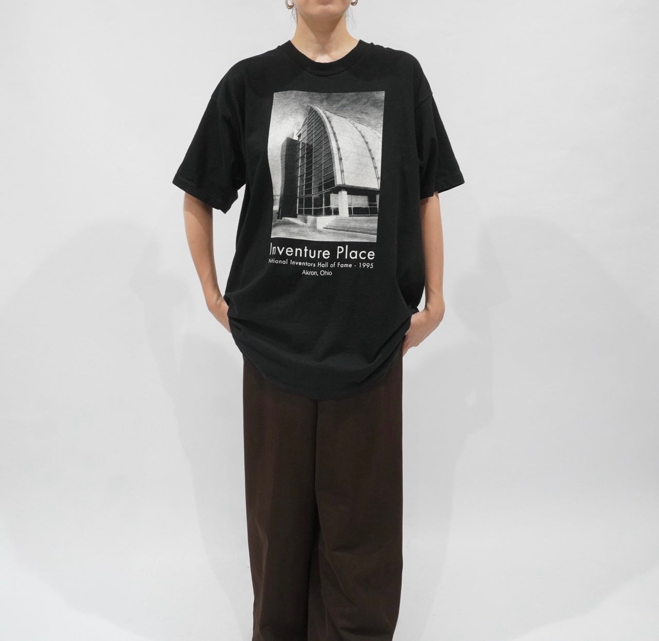 90s Photo Printed T-shirt Made in USA