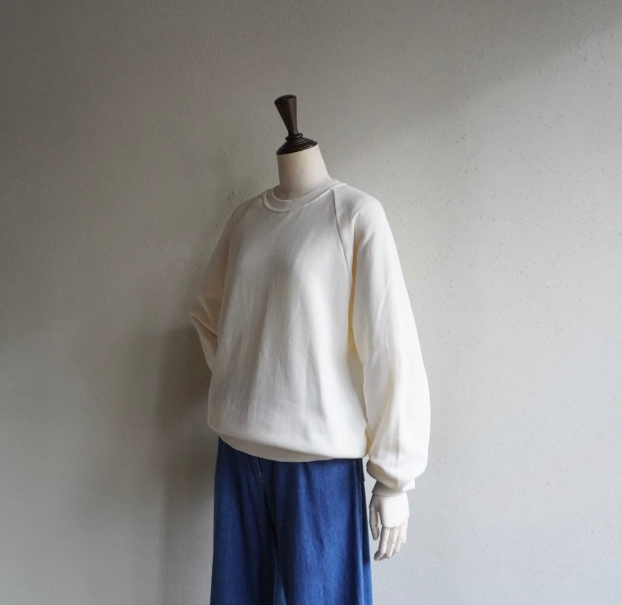 90s Ivory Sweater Made in USA