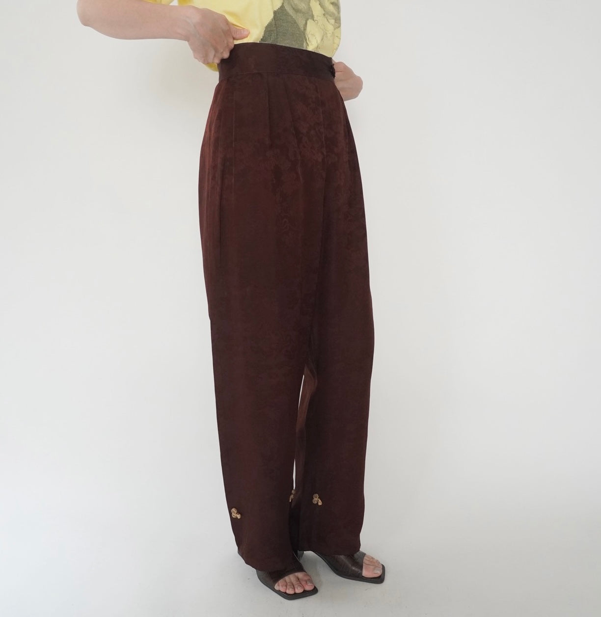 40s Silk Pants