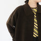 90s Zipped Knit Cardigan