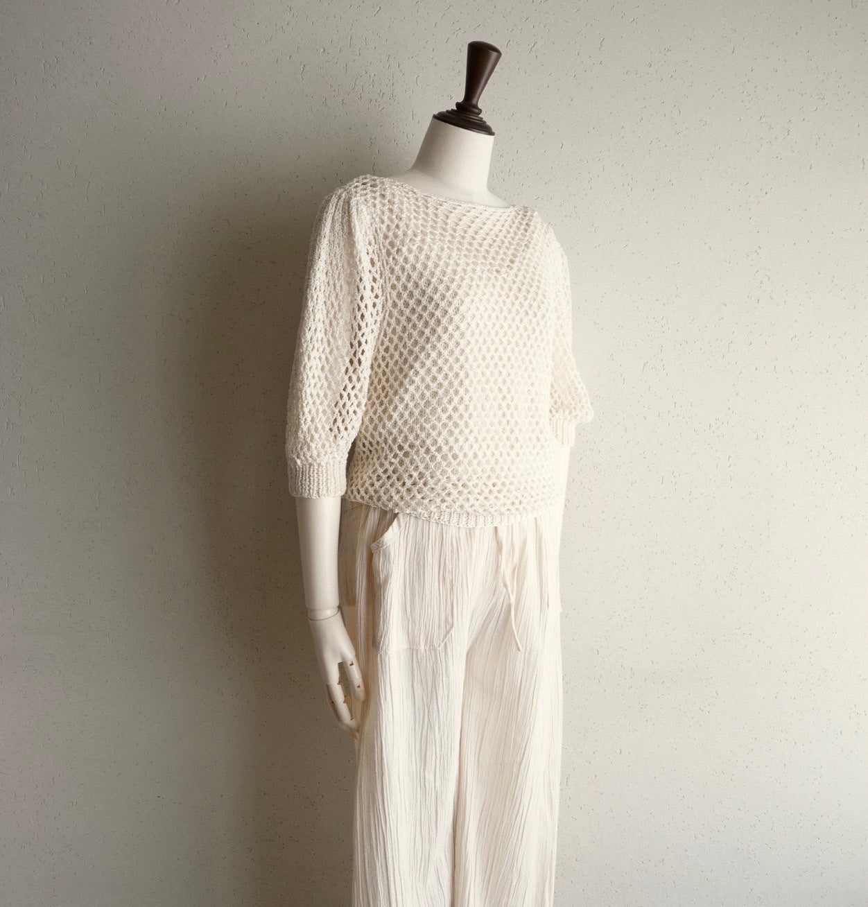 80s Hand Knit Top