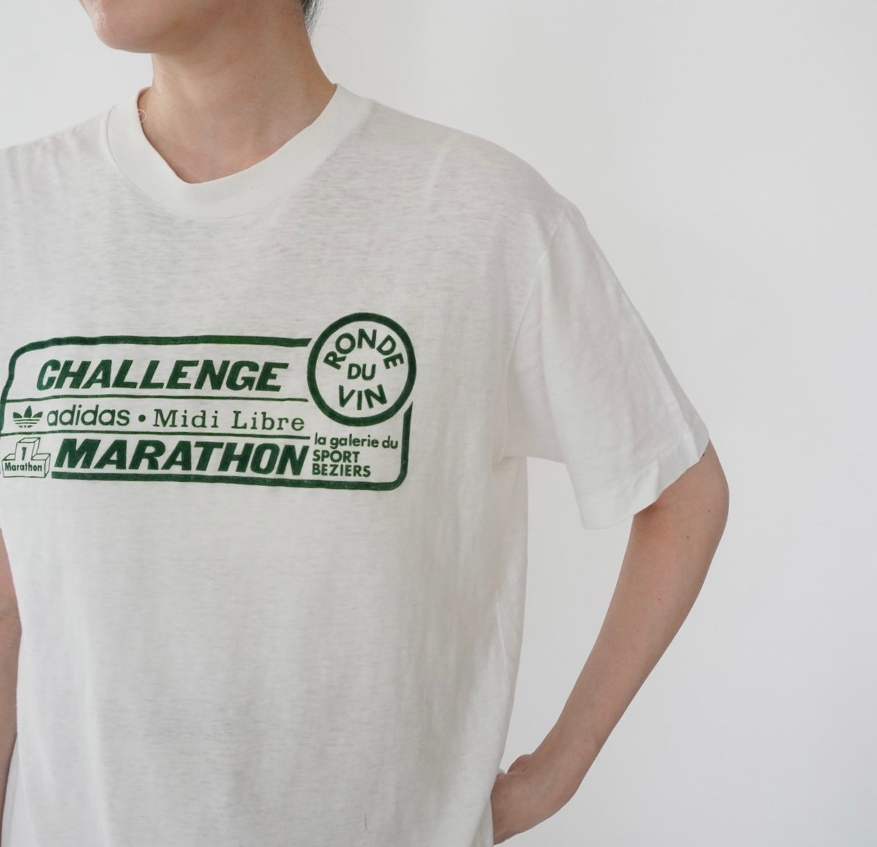 90s EURO "adidas" T-shirt