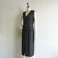 90s Sleeveless Printed Dress Made in Canada
