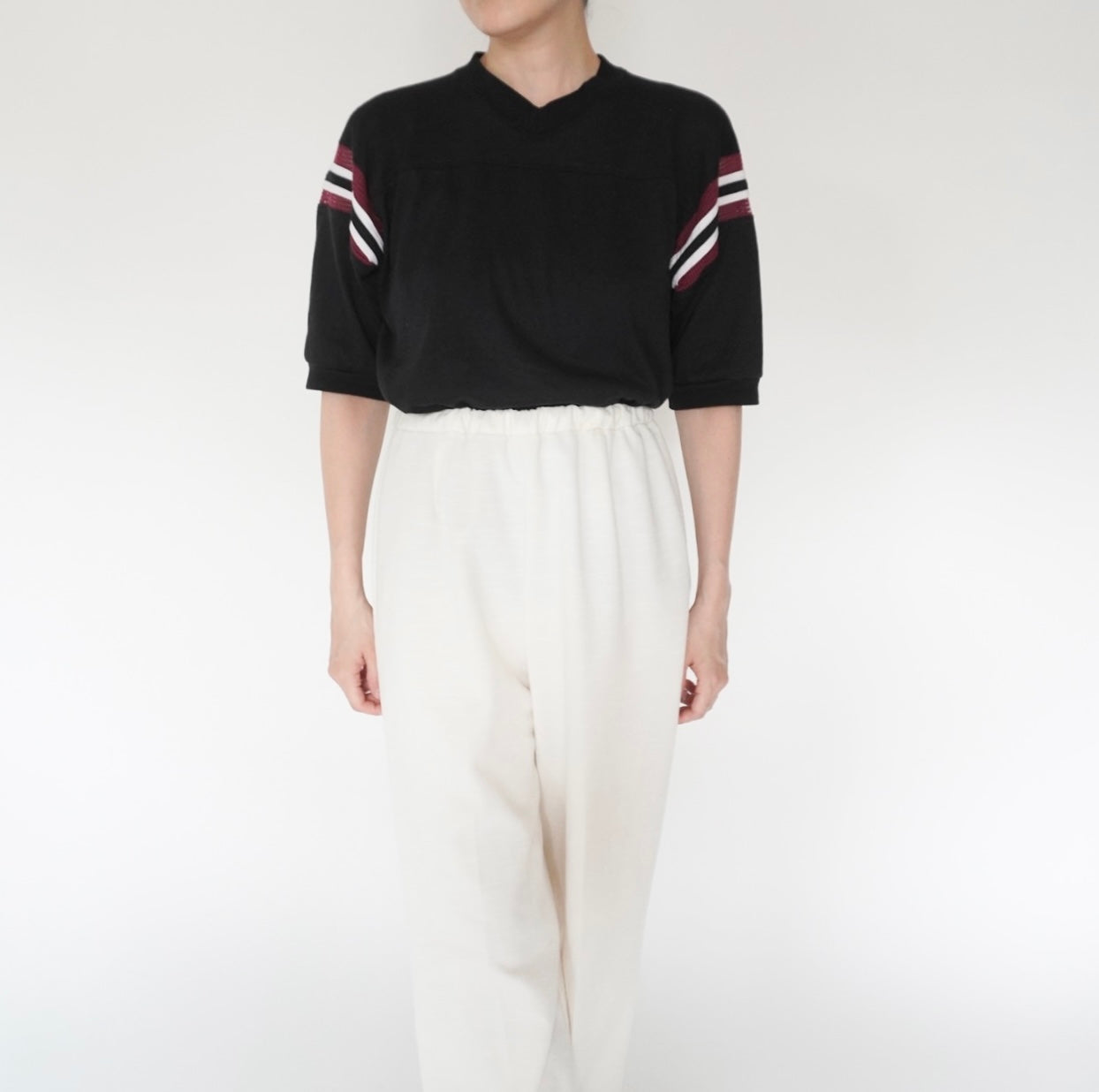 80s Mesh Design T-shirt