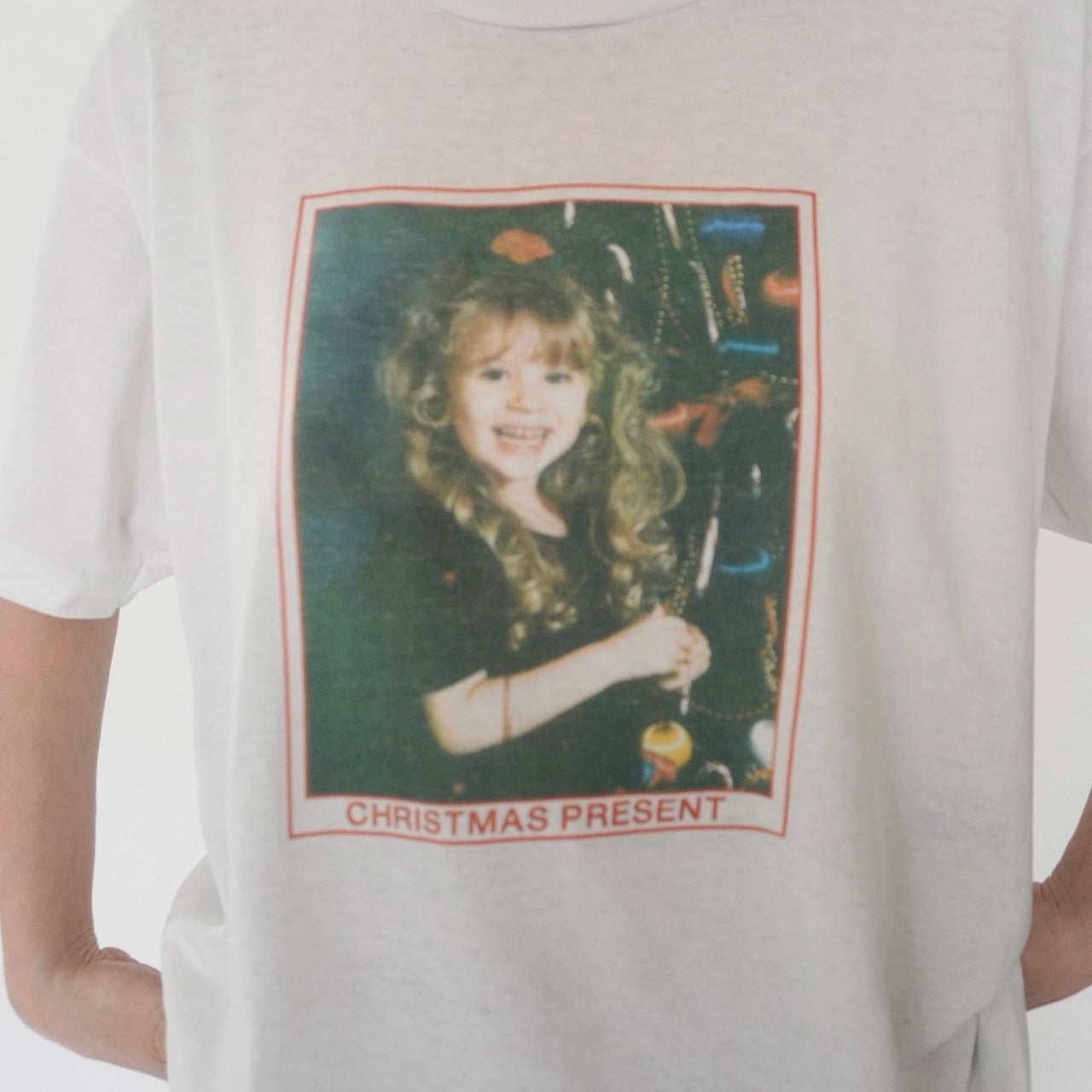 90s Photo Printed T-shirt Made in USA