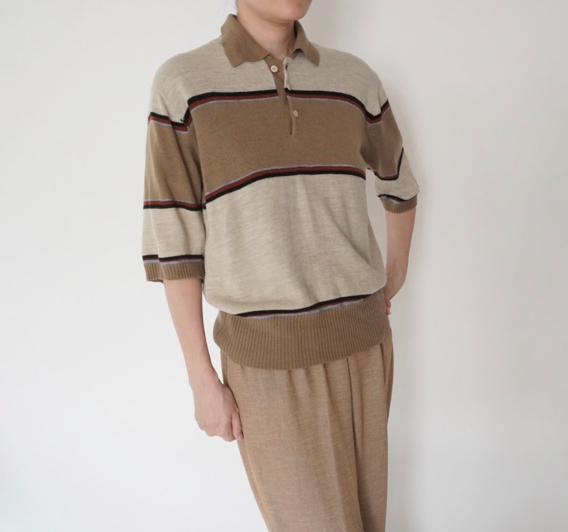 80s Striped Top