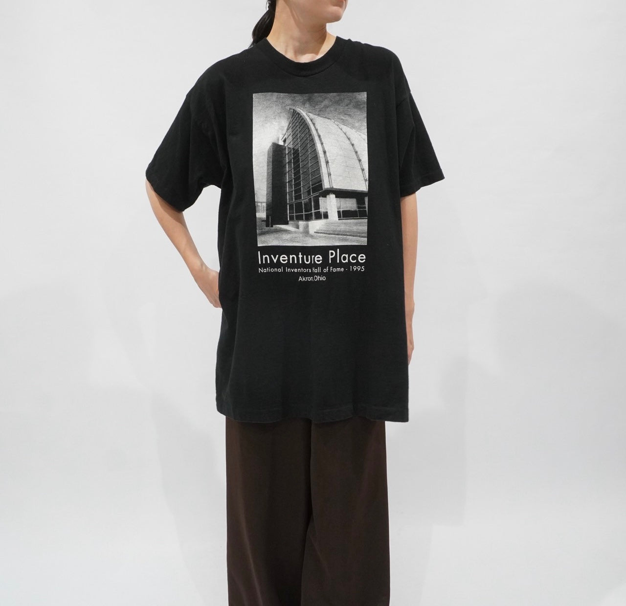 90s Photo Printed T-shirt Made in USA