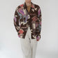 90s Rayon Printed Shirt