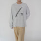 90s Printed Long Sleeves T-shirt Made in USA