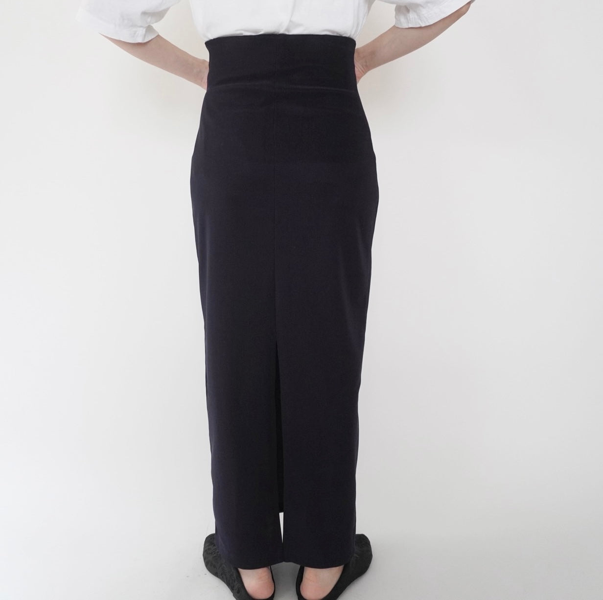 80s EURO Navy Skirt