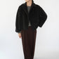 90s Shaggy Mohair Jacket  Made in Italy