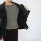 90s "Brandon Thomas" Black Design Jacket
