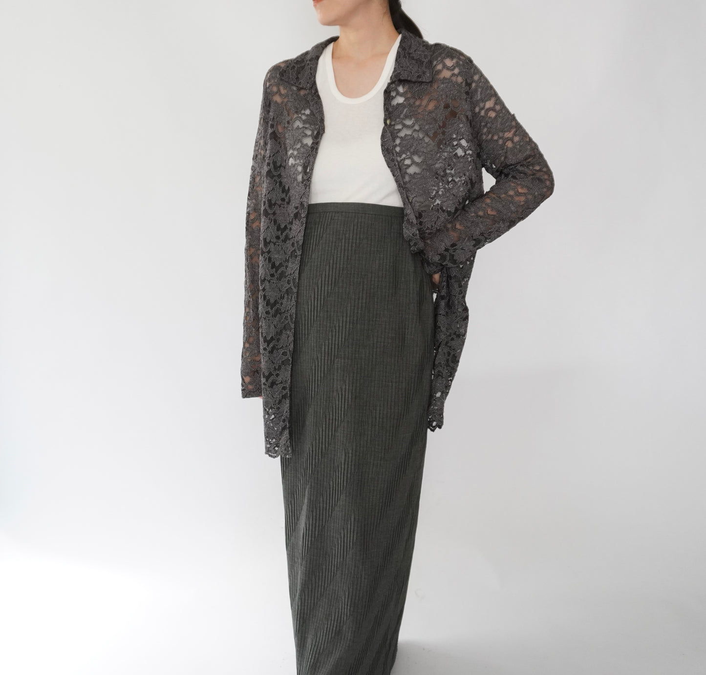 90s EURO Lace Shirt