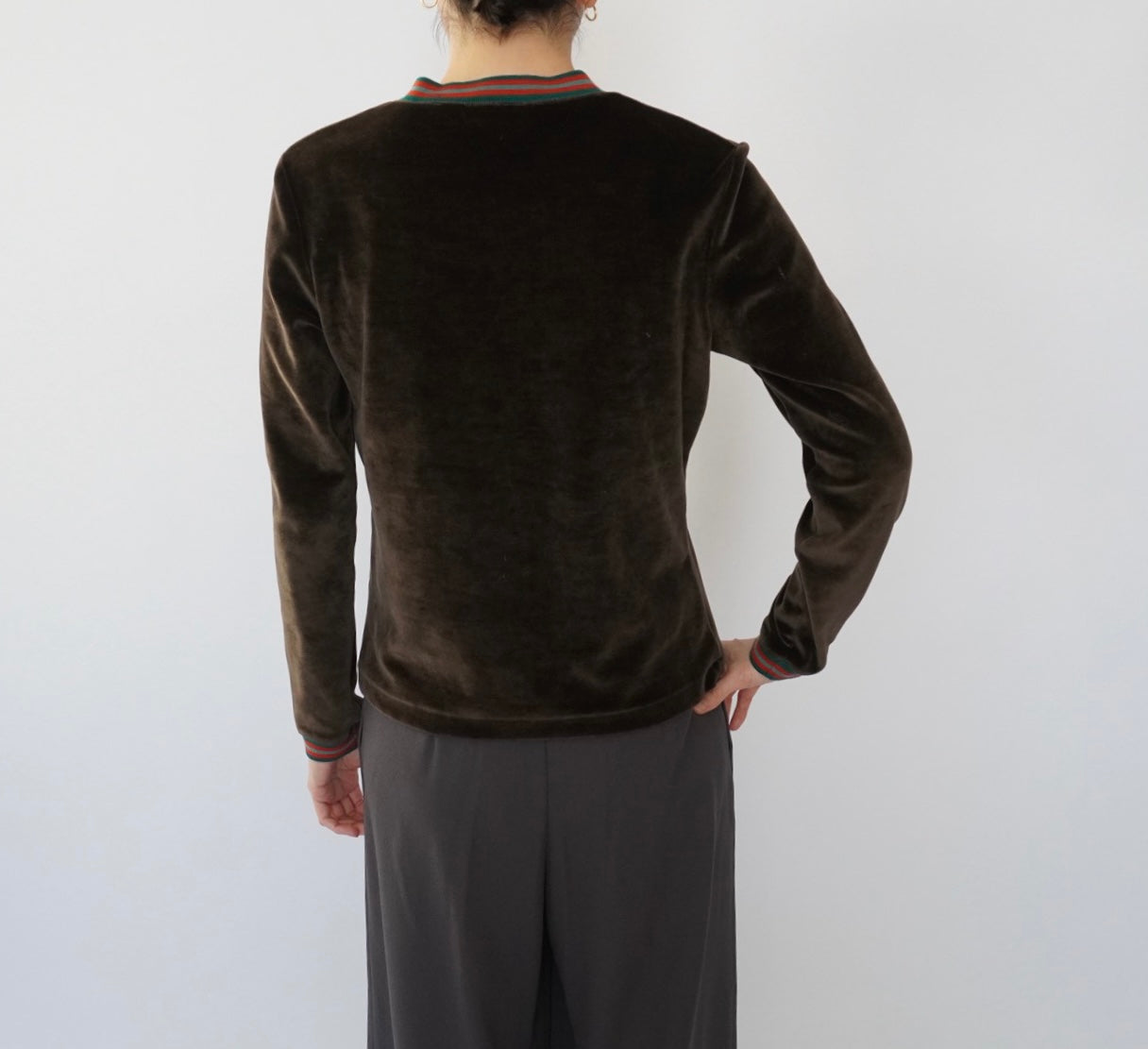 90s Velour Top