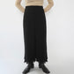 90s Design Ribbed Skirt Made in Italy