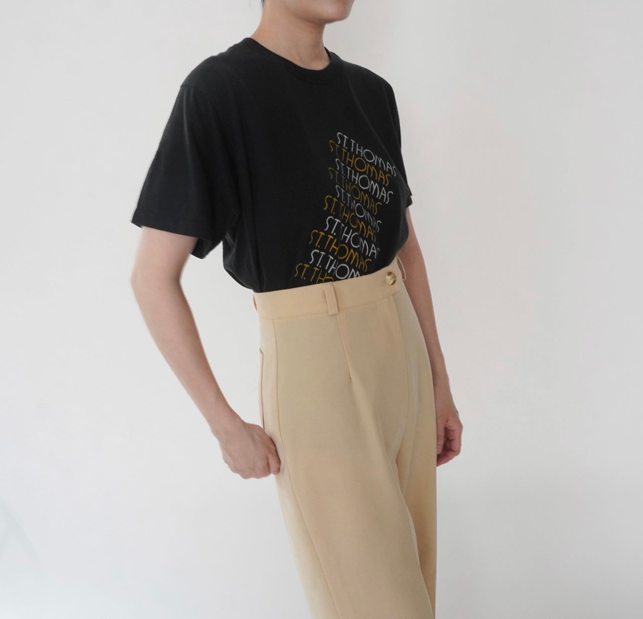80s Printed T-shirt Made in USA