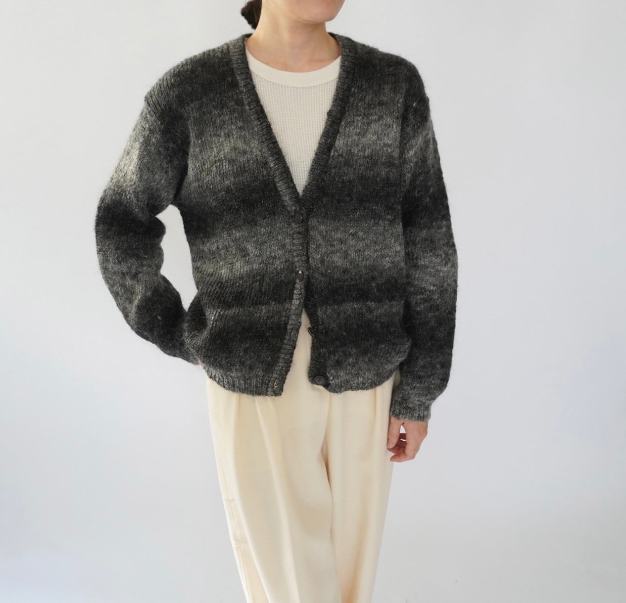 90s Design Mohair Cardigan