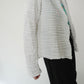 90s Pleated Cardigan Made in USA