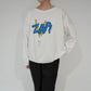 80s Printed Sweater Made in Canada