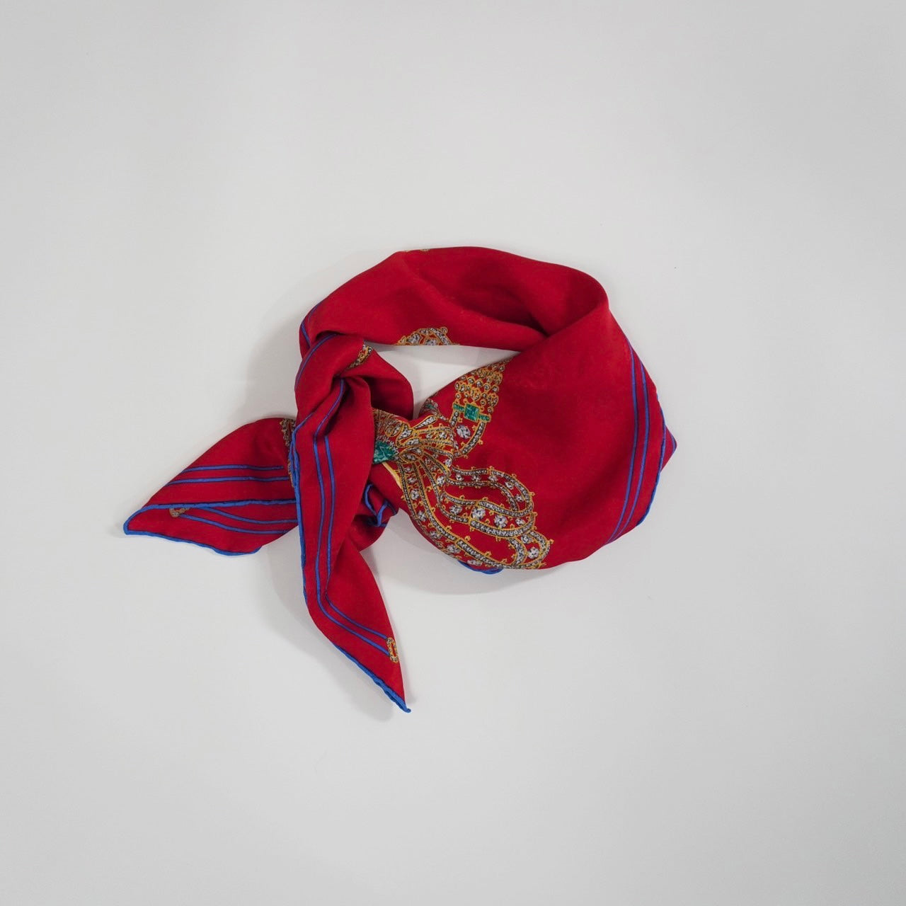 "Cartier" Silk Scarf Made in Italy