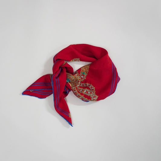 "Cartier" Silk Scarf Made in Italy