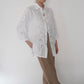 90s Linen Lace Shirt Made in Italy
