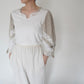 90s EURO Lace Design Top