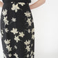 90s Flower Pattern Skirt Made in Canada