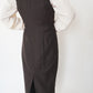 80s Sleeveless Wrap Dress