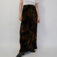 90s Velor Maxi Skirt