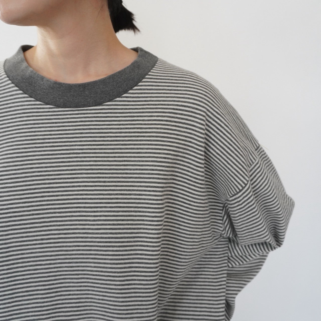 90s Striped Long Sleeves T-shirt Made in USA