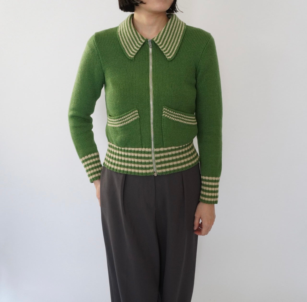 70s EURO Zip Knit