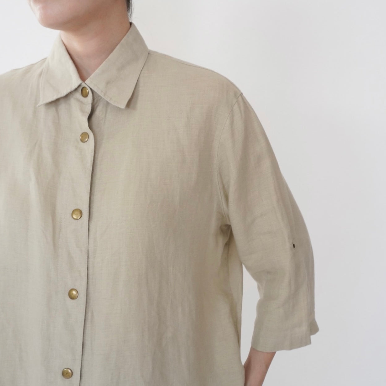 90s EURO Linen Shirt