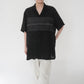 80s Striped Design Shirt Made in USA