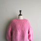 80s Ribbed Design Knit