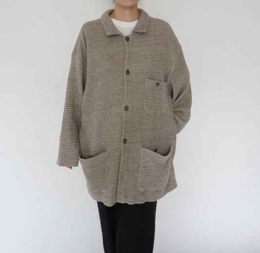 90s Cotton Long Jacket