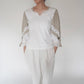 90s EURO Lace Design Top