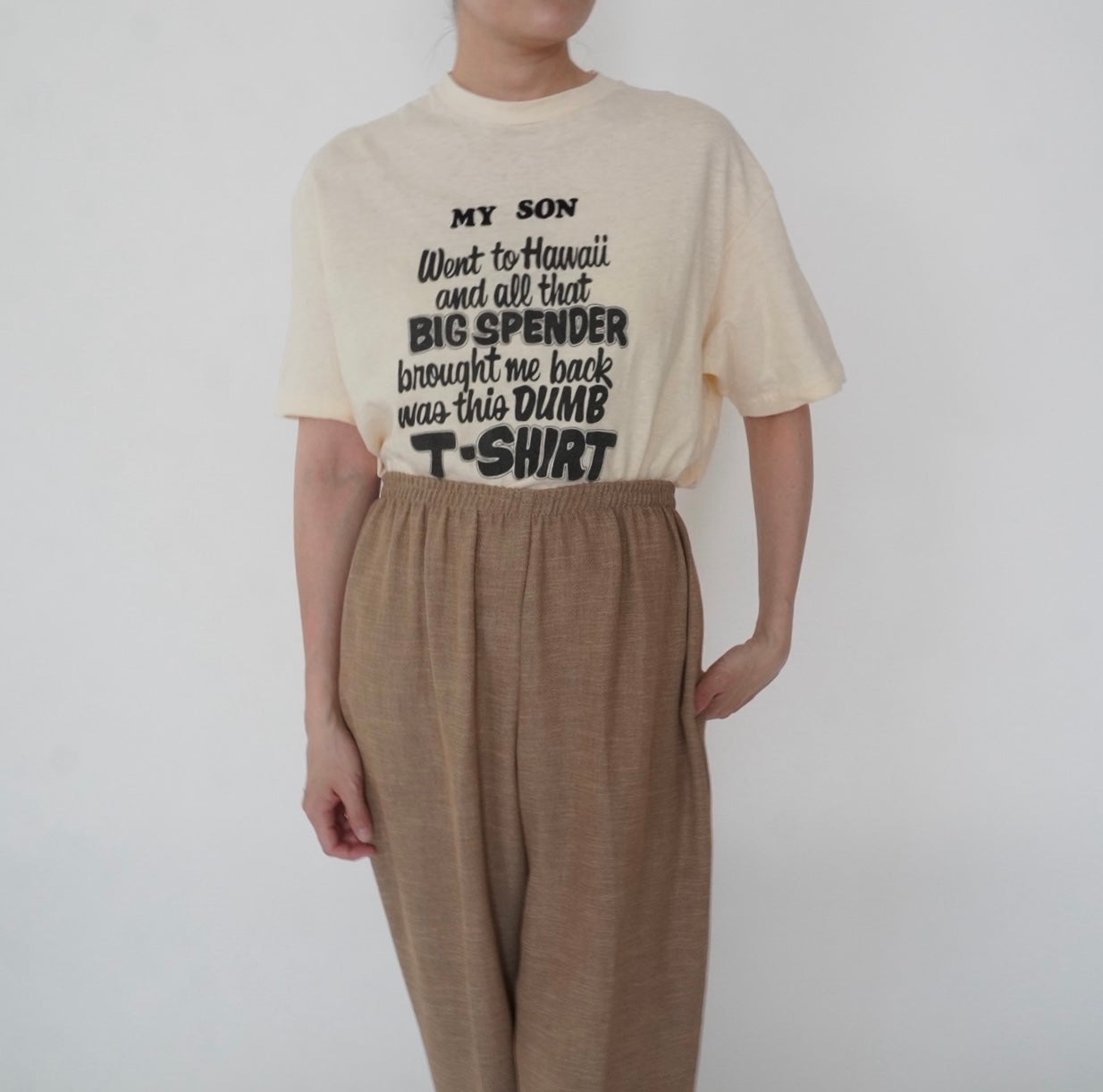 80s Printed T-shirt Made in USA