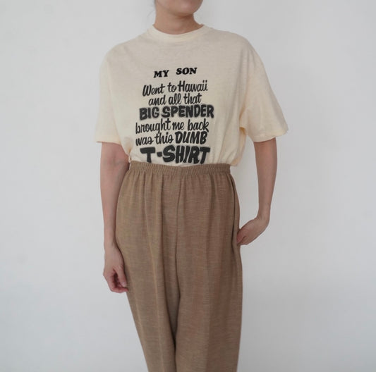 80s Printed T-shirt Made in USA