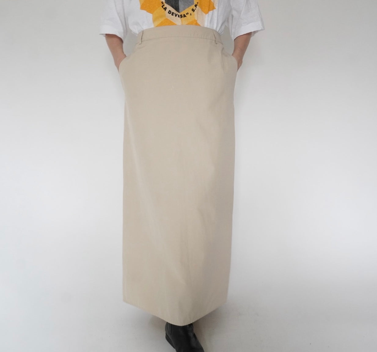 90s EURO Slit Skirt