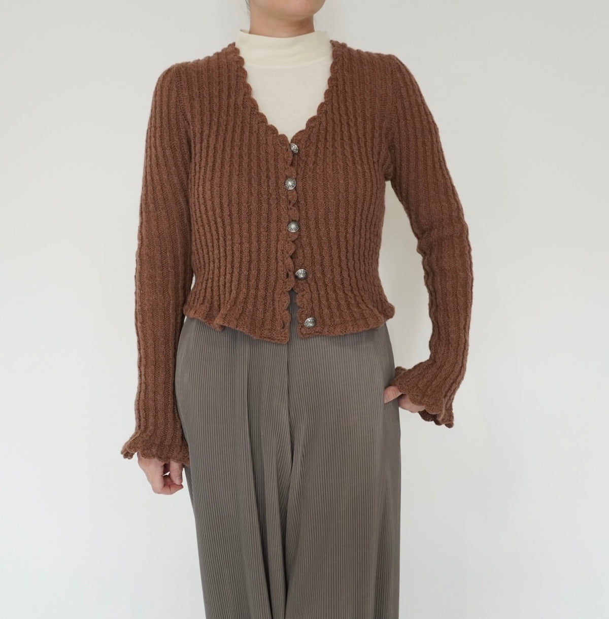 90s Design Knit Cardigan