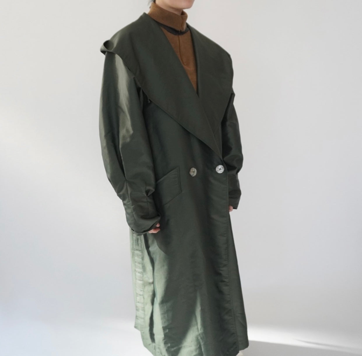 90s Design Light Coat Made in Poland