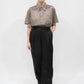 90s Pattern Top Made in Italy