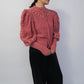 80s Embroidery Knit Cardigan