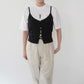 90s Lace Up Design Camisole Top